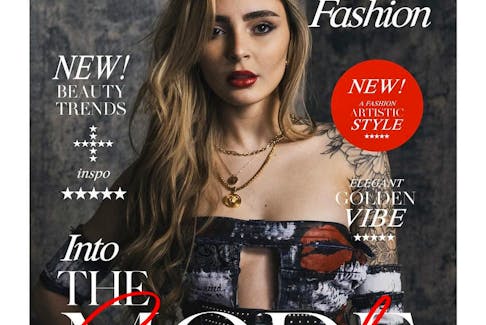 Model Alyssa Landmann Oliveira on the cover of L’AMOUR magazine