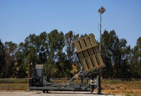 A view of an Iron Dome anti-missile battery, near Ashkelon, in southern Israel April 17, 2024.