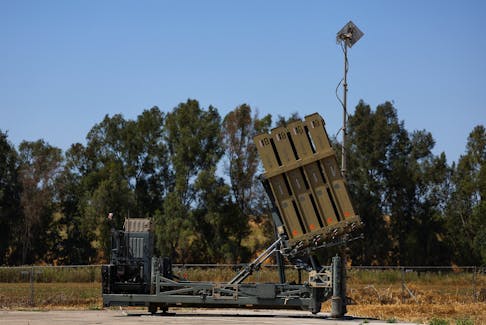 A view of an Iron Dome anti-missile battery, near Ashkelon, in southern Israel April 17, 2024.