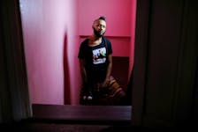 Wanlov, the Kubolor, 43, a musician and an LGBT rights activist, is photographed at his home studio as the signing of Ghana's anti-LGBT bill into law delays, in Accra, Ghana March 21, 2024.
