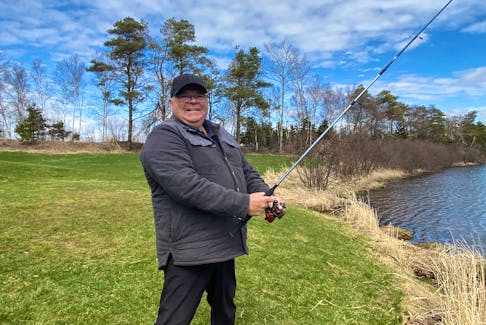 Brian Ellis was one of the fishers at Scales Pond for the start of P.E.I.'s angling season. – Kristin Gardiner/SaltWire