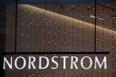A Nordstrom store is pictured in New York, U.S., March 1, 2021. 