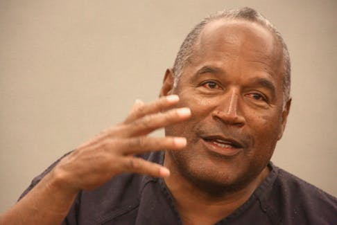 O.J. Simpson testifies during an evidentiary hearing in Clark County District Court in Las Vegas, Nevada May 15, 2013.