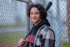 Chris DeCoste is a 15-year-old baseball player from Truro. He is on the final roster for Nova Scotia's under-17 team, who will be heading to Fort McMurray, Alta. in August for the Canada Cup. NICK GAINES