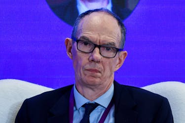 Bank of England's (BoE) Deputy Governor Dave Ramsden, attends the HKMA-BIS High-Level Conference in Hong Kong, China November 28, 2023.