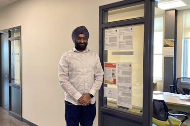 Kuljeet Grewal is the leader of the Georgetown Living Labs project. Caitlin Coombes • Local Journalism Initiative reporter