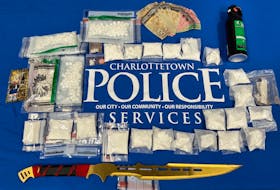 Charlottetown Police Services arrested three men and a woman after officers seized cocaine, oxycodone/percocet, drug paraphernalia and $2,271 during a drug bust in the city on April 17. Contributed