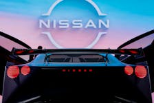 A view of the Nissan Hyper Force Concept during the Japan Mobility Show 2023 at Tokyo Big Sight in Tokyo, Japan October 25, 2023. 