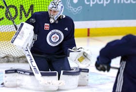 Connor Hellebuyck should give the Winnipeg Jets a big edge in their series against the Colorado Avalanche. 