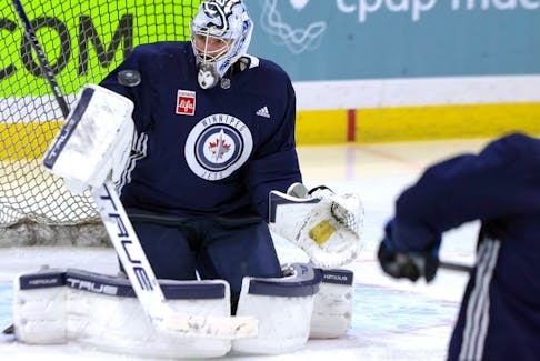 Connor Hellebuyck should give the Winnipeg Jets a big edge in their series against the Colorado Avalanche. 
