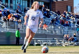 Fall River's Mya Archibald, shown here during a University of Illinois game against Marquette on March 23 in Champaign, Ill., is in Germany with Canada Soccer’s under-20 squad for a 10-day camp. - JENNY BUTLER / ILLINI ATHLETICS