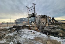 Happy Valley-Goose Bay is no longer in a state of emergency after a fire caused significant damage to some commercial buildings in the community on April 19. Contributed