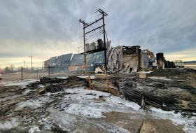Happy Valley-Goose Bay is no longer in a state of emergency after a fire caused significant damage to some commercial buildings in the community on April 19. Contributed