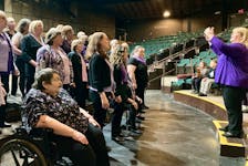 The Valley Voices A Cappella Chorus, directed by Adele Merritt, performed in the Annapolis Valley Music Festival’s Stars of the Festival concert in 2023.