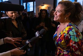 Sophie Grégoire Trudeau speaks at the launch of her new book, Closer Together. “I would like everybody to call me Sophie,” she said, though she will keep Trudeau in her name.
