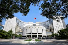 Headquarters of the People's Bank of China (PBOC), the central bank, is pictured in Beijing, China September 28, 2018.