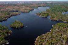 October 21, 2022--Drone photo of the Blue Mountain Birch Cove Lakes area. To go with a story by Stu Peddle on a legal fight between the city of Halifax and Annapolis Group Inc.
ERIC WYNNE/Chronicle Herald