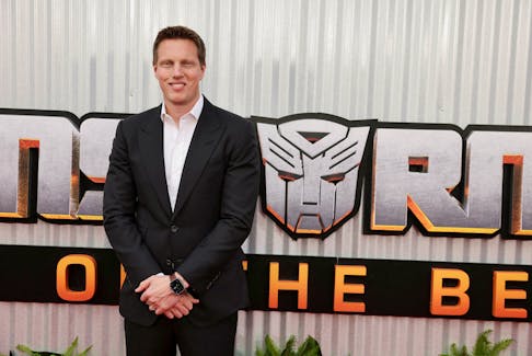 David Ellison attends the U.S. premiere of Transformers: Rise of the Beasts, at Kings Theater in New York, U.S., June 5, 2023.