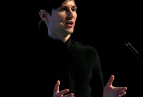 Founder and CEO of Telegram Pavel Durov delivers a keynote speech during the Mobile World Congress in Barcelona, Spain February 23, 2016.