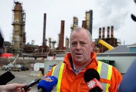 Favoured fuel



Todd O’Malley, Braya Renewable Fuels chief executive officer, speaks to reporters during the facility's 50th-anniversary event at the Come By Chance refinery Wednesday afternoon. See story on page A3. Keith Gosse • The Telegram