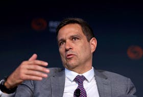 Brazil's central bank Governor Roberto Campos Neto, speaks at the ReutersNEXT Newsmaker event in New York City, New York, U.S., November 9, 2023.