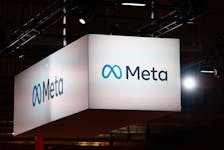 A Meta logo is seen at the Viva Technology conference dedicated to innovation and startups at Porte de Versailles exhibition center in Paris, France, June 14, 2023.