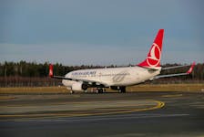 Turkish Airlines Boeing 737-800 plane TC-JVV taxies to take-off in Riga International Airport, Latvia January 17, 2020.