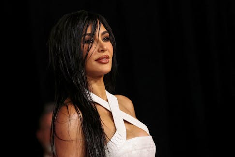 Kim Kardashian attends the Breakthrough Prize awards in Los Angeles, California, U.S., April 13, 2024.