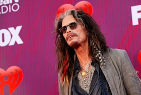 Singer Steven Tyler arrives for the iHeartRadio Music Awards in Los Angeles, California, U.S., March 14, 2019.