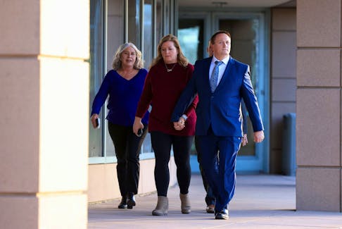 Paramedic Jeremy Cooper leaves the Adams County District Court while a jury deliberates in a trial where he and another paramedic are accused in the death of Elijah McClain, an unarmed Black man who died in police custody in 2019 after he was subdued and injected with a sedative, in Brighton, Colorado, U.S., December 22, 2023. 