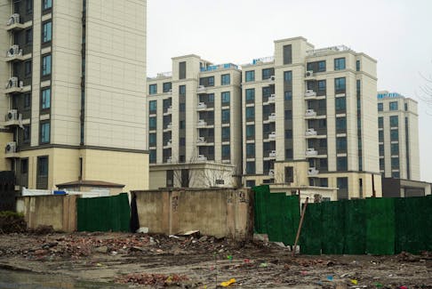 A view of an under-construction residential development by Country Garden in Shanghai, China February 29, 2024.