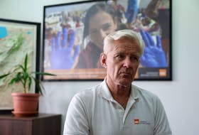 Jan Egeland, Secretary-General of the Norwegian Refugee Council (NRC) attends an interview with Reuters in Sin El Fil, Lebanon April 26, 2024.