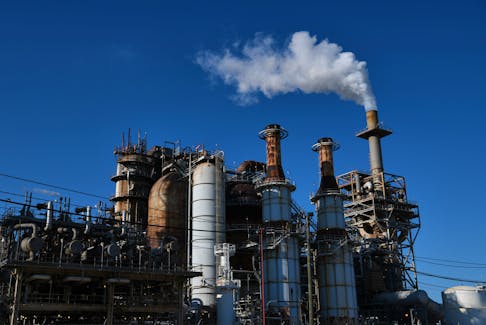 The LyondellBasell refinery, located near the Houston Ship Channel, is seen in Houston, Texas, U.S., May 5, 2019. 