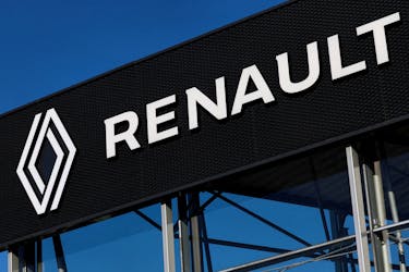 A Renault logo is pictured in Brussels, Belgium March 4, 2024.