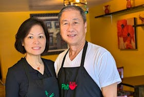 Pho F&M owners Madeline and Mark Tran moved to St. John's from Vietnam with their two sons in 2021.
