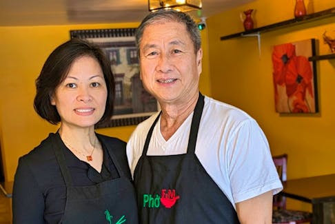 Pho F&M owners Madeline and Mark Tran moved to St. John's from Vietnam with their two sons in 2021.