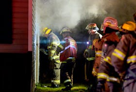 Seven people have been displaced following a house fire in St. John's Friday night. Keith Gosse/The Telegram