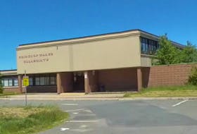Prince of Wales Collegiate, along with three other schools in St. John's, will face grades reconfigurations for the 2024-25 school year to address capacity challenges. - Google Street View