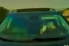 Alleged distracted driving leads to a rear-end collision captured on dashcams in a video posted by OPP Highway Safety Division. Charges are pending on this driver, a 19-year old from Mississauga.