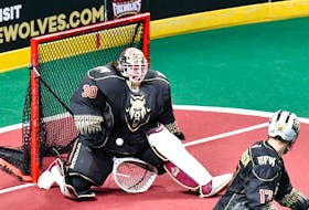 Albany goaltender Doug Jamieson turned aside 52 Halifax shots for his first career playoff victory as the FireWolves upended the Thunderbirds 9-3 Sunday in the single elimination quarter-final. - NATIONAL LACROSSE LEAGUE
