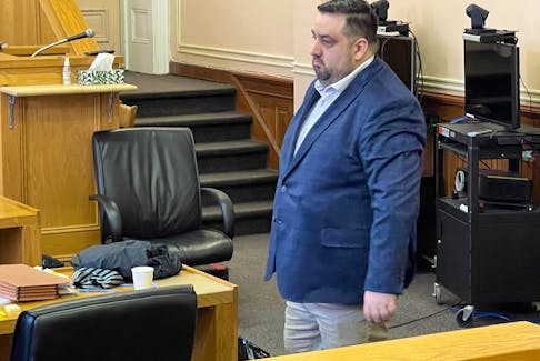 Chris Carter's sexual assault trial began in Newfoundland and Labrador Supreme Court in St. John's Monday, April 29, 2024. TARA BRADBURY • THE TELEGRAM