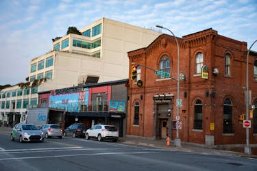 Two former bouncers at the Halifax Alehouse were scheduled to go on trial in Halifax provincial court Tuesday on an allegation of assaulting a male bar patron in October 2022, but the charge was dismissed after a prosecutor announced the Crown was not calling any evidence.