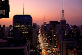 The Paulista Avenue is seen in Sao Paulo, Brazil April 26, 2024.