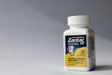 A bottle of Zantac heartburn drug is seen in this picture illustration taken October 1, 2019.