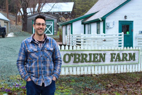 Aaron Rodgers, general manager of O'Brien Farm in St. John's, said the agricultural incubation program is not just a farming opportunity but a business opportunity as well. - Cameron Kilfoy/The Telegram