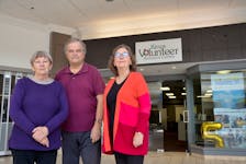 Kings Volunteer Resource Centre board chairperson Angela Patterson, treasurer Bruce MacArthur, and education and programming committee member Brenda Wallace Allen are preparing for the organization’s sixth annual volunteer leadership symposium. KIRK STARRATT