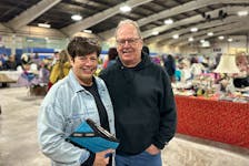 Wenda Pitre, who, along with her husband Glenn, has been running the Charlottetown Flea Market for a number of years.  Thinh Nguyen • The Guardian
