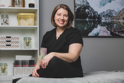 Carmen Gaines is a massage therapist based out of Truro. After working as a massage therapist for over a decade, she opened her own business in February 2024. Nick Gaines