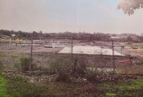 The proposed hotel site at Budd Avenue in St. Stephen is seen in a Aug, 2023 photo included in court filings.