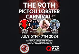The Pictou Lobster Carnival is back for it's 90th year and tickets are already going fast. Early bird passes are already sold out and advance beer garden tickets are halfway sold.